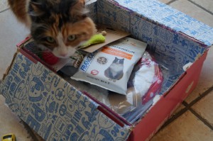 Eavy très joyeuse de découvrir sa box