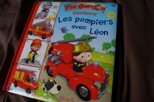 Les pompiers avec Léon