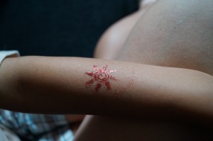 Glitter tattoo 4
