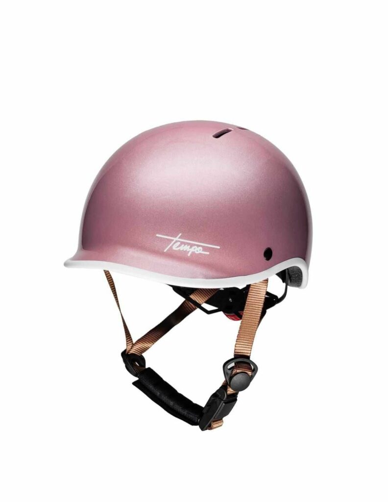 casque vélo rose Tempo Marko Helmets
