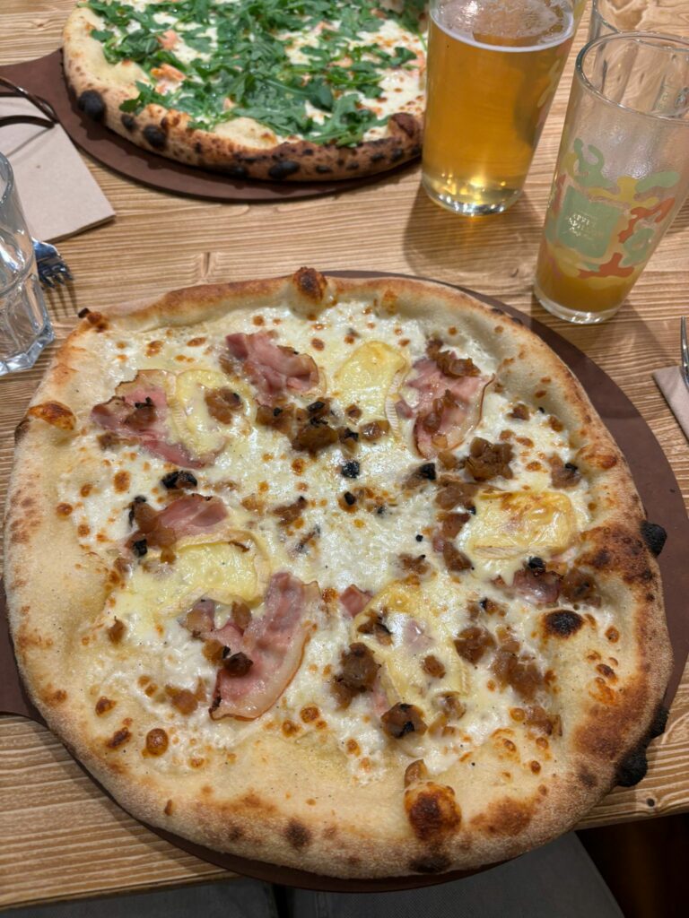 pizza savoyarde Basilic&co